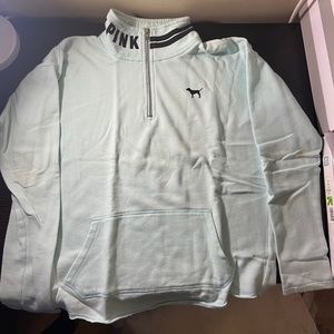 Mint Victoria’s Secret Pink Quarter 1/4 Zip Small